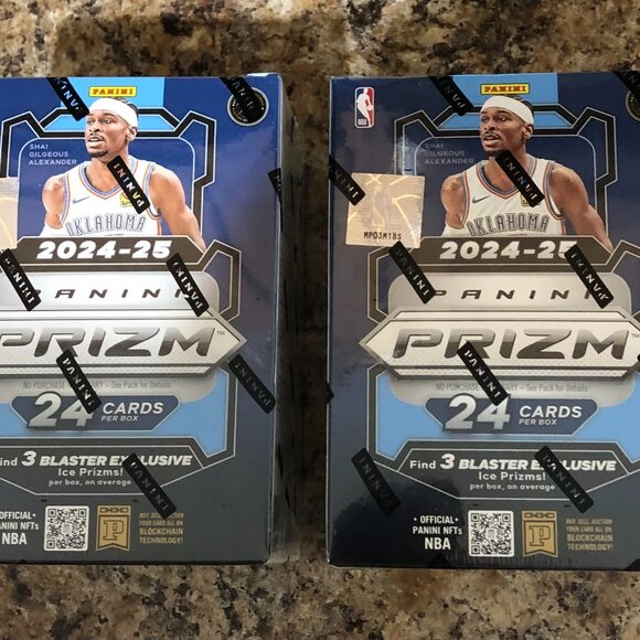 2024-25 Panini Prizm NBA Basketball Factory Sealed Blaster Box LOT of 2 - Picture 1 of 2